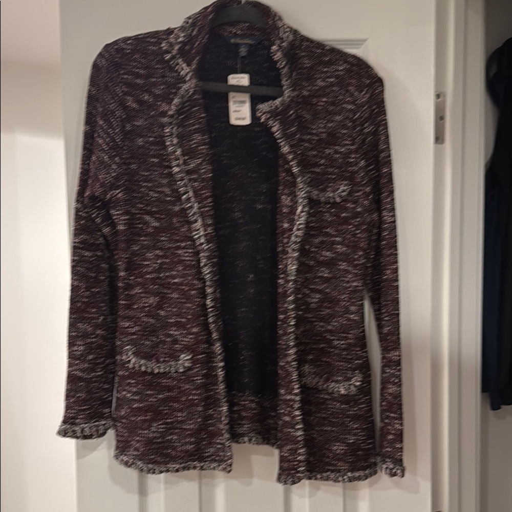 Women's Maroon Knit Sweater